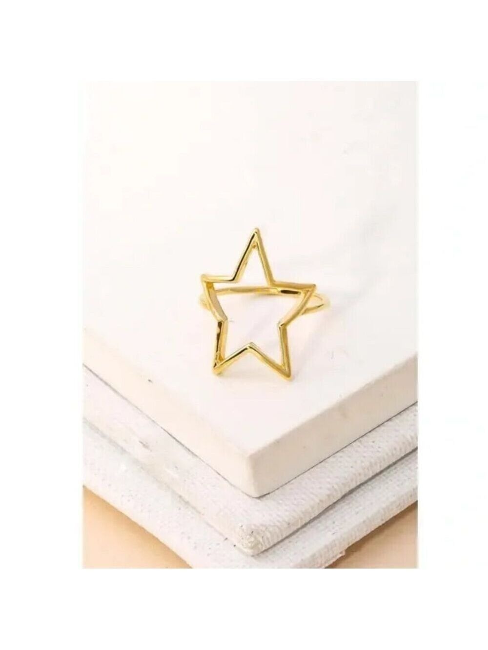 ($7) Star Cut Out Ring